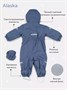 Комбинезон зимний Mowbaby Alaska new Blue 2054642370