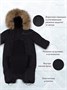 Комбинезон зимний Rant Polar Deep black 1057725799