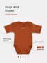 Боди Rant Hugs and kisses с коротким рукавом Curry brown 6272 605336300
