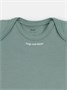 Боди Rant Hugs and kisses с коротким рукавом Sage green арт. 6272 816584652
