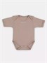 Боди Rant Hugs and kisses с коротким рукавом Latte beige арт. 6272 1336724528