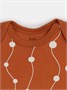 Боди Rant Hugs and kisses с коротким рукавом Pattern brown 6273 290886184