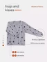 Распашонка Rant Hugs and kisses Pattern grey 5373/5473 1230556026
