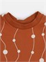 Футболка Rant Hugs and kisses Pattern brown 4673 1974159693