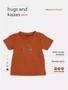 Футболка Rant Hugs and kisses Print Friends brown 4674 647705752