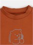 Футболка Rant Hugs and kisses Print Friends brown 4674 647705752