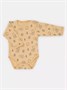Боди Mowbaby Birds с длинным рукавом (3 шт.) yellow арт. 6182 1327752368