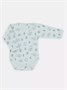 Боди Mowbaby Birds с длинным рукавом (3 шт.) blue арт. 6182 1674948532