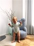 Боди Mowbaby Birds с длинным рукавом (3 шт.) blue арт. 6182 1674948532