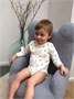 Боди Mowbaby Birds с длинным рукавом (3 шт.) milk арт. 6182 1345076659