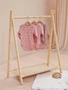 Боди Mowbaby Birds с длинным рукавом (3 шт.) rose арт. 6182 1667752967