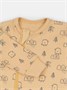 Комбинезон Mowbaby Birds на молнии (3 шт.) yellow арт. 1282 699010545