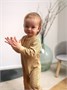 Комбинезон Mowbaby Birds на молнии (3 шт.) yellow арт. 1282 699010545