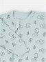 Комбинезон Mowbaby Birds на молнии (3 шт.) blue арт. 1282 70713516