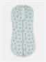 Пеленка-кокон с шапочкой Mowbaby Birds blue арт. 0012+8382 23747129