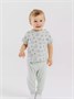 Штанишки Mowbaby Birds (3 шт.) blue арт. 3282 2112638159