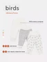 Штанишки Mowbaby Birds (3 шт.) milk арт. 3282 156461189