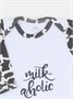 Боди Rant Milk-Aholic с длинным рукавом white арт. 6181 1853307069
