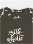 Боди Rant Milk-Aholic с коротким рукавом graphite арт. 6281 304502986