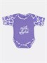 Боди Rant Milk-Aholic с коротким рукавом violet арт. 6281 566550767