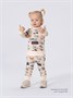 Костюм из футера со свитшотом Rant basic Cool Cats молочный 751781481