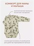 Боди 2 шт. Rant Hugs and kisses Pattern 64/67 Grey-green 1432156534