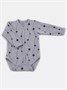 Боди 2 шт. Rant Hugs and kisses Pattern 64/67 Grey-pink 1662178834