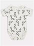 Боди 2 шт. Rant Hugs and kisses Pattern с коротким рукавом Milk-brown 341239998