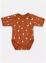 Боди 2 шт. Rant Hugs and kisses Pattern с коротким рукавом Milk-brown 341239998