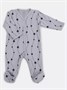 Комбинезон 2 шт. Rant Hugs and kisses Pattern Grey-pink 11/16 1703117278