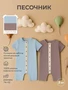 Песочник 2 шт. Rant Waffy Blue-brown арт. 7-92 1269476882