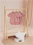 Боди Mowbaby Birds с коротким рукавом (3 шт.) rose арт. 6282 978674719