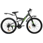 Велосипед 27,5' ACID F 740 D Black Flat/Neon Green 2026 2089720511