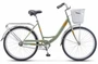 Велосипед Stels Navigator 26' 245 Z010 Оливковый (с корзиной) (LU093460) 682899011