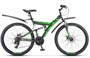 Велосипед Stels Focus 26' MD 21 sp V010 Чёрный/Зелёный (LU088523) 2076298588