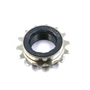 Трещотка BMX DNP LY-14TA83N, 1/2*3/32 14T,резьба M30*1.Cro-Mo,30кликов,8-шлицев,никелированная 190383516