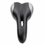Седло вело DS-2424 MTB 265*145mm,420гр, комфорт,анатомическое,черн/серебр 1051610550