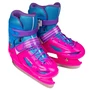 Коньки раздвижные с роликовой платформой BlackAqua AS-406, мультиколор 353139116
