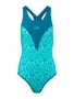 Купальник для плавания 25DEGREES Emma Aquamarine,нейлон 583890014