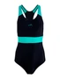 Купальник для плавания 25DEGREES Triumph Black/Green 25D21003A, полиамид 329412548