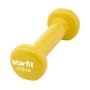 Гантель виниловая STARFIT DB-101, 0,5 кг, желтый 45980086