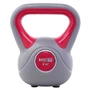 Гиря пластиковая BASEFIT DB-503 2 кг, серый/розовый. 1026211322