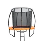 Батут DFC KENGOO II 5ft внутр.сетка, лестница, оранж/черн (152см) 1839886870