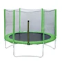 Батут DFC Trampoline Fitness 8ft наружн.сетка, св.зел. (244см) 858491789
