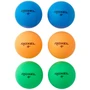 Мяч для настольного тенниса Roxel 1* Color Bounce, 6 шт. 1516147969