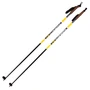Лыжные палки VUOKATTI 140 Black/Yellow гибрид 35/65 429463647