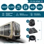 Комплект на 3 камеры NSCAR BUS301 FullHD_SD+4G+GPS (по 969) 56248706