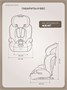 Автокресло Rant Basic Spark Next Isofix группа 1/2/3 (9-36 кг) Choco 974707064