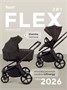 Коляска 2 в 1 Rant Flex Soft Therm Shine brown 754181704