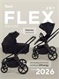 Коляска 2 в 1 Rant Flex Soft Therm Gold black 1162183739